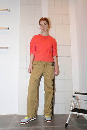 カミシマチナミ イエロー(KAMISHIMA CHINAMI YELLOW) 2022年春夏ウィメンズコレクション  - 写真17