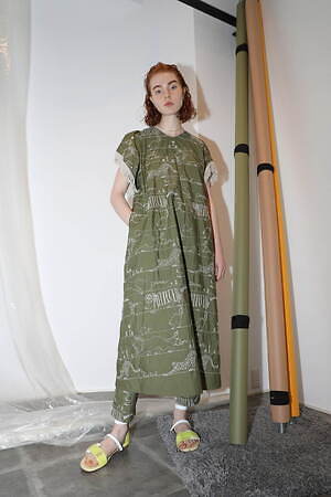 カミシマチナミ イエロー(KAMISHIMA CHINAMI YELLOW) 2022年春夏ウィメンズコレクション  - 写真29