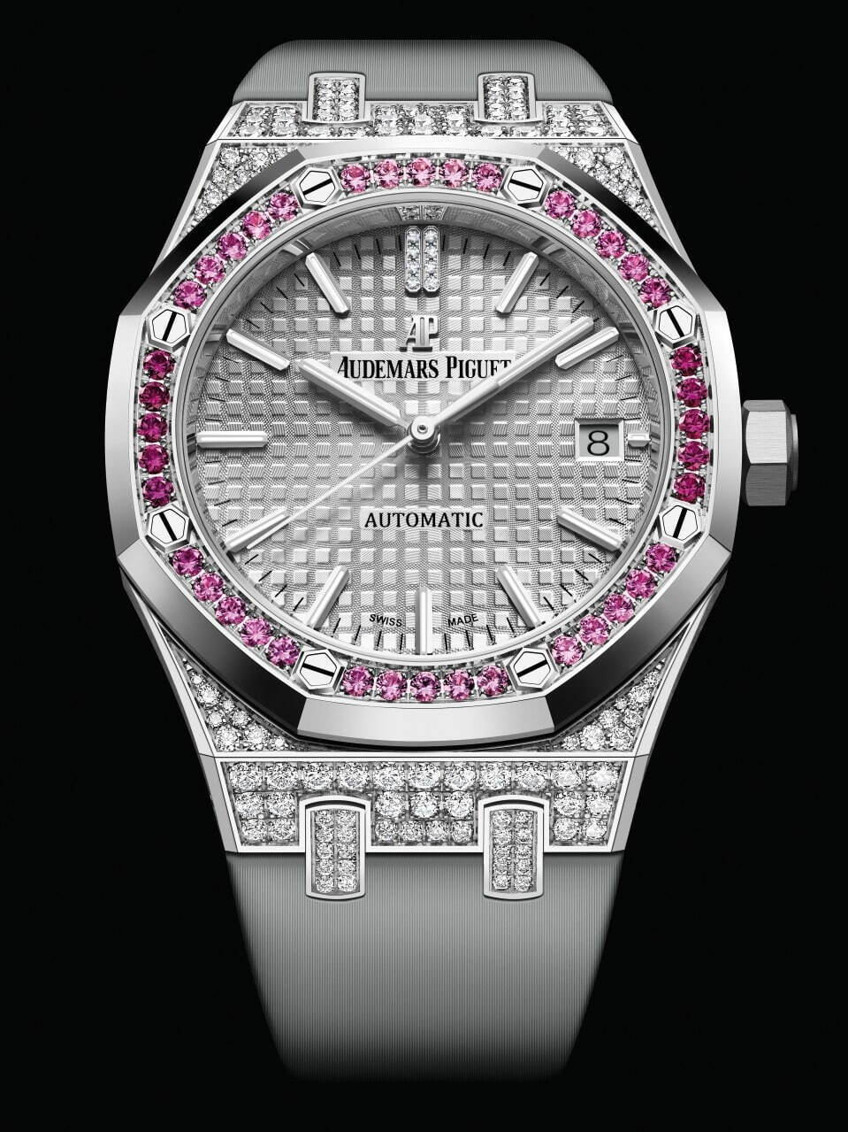 オーデマ ピゲの新作腕時計、ダイヤモンドとカラフルなジェムストーンを配したゴージャスな2型｜写真7