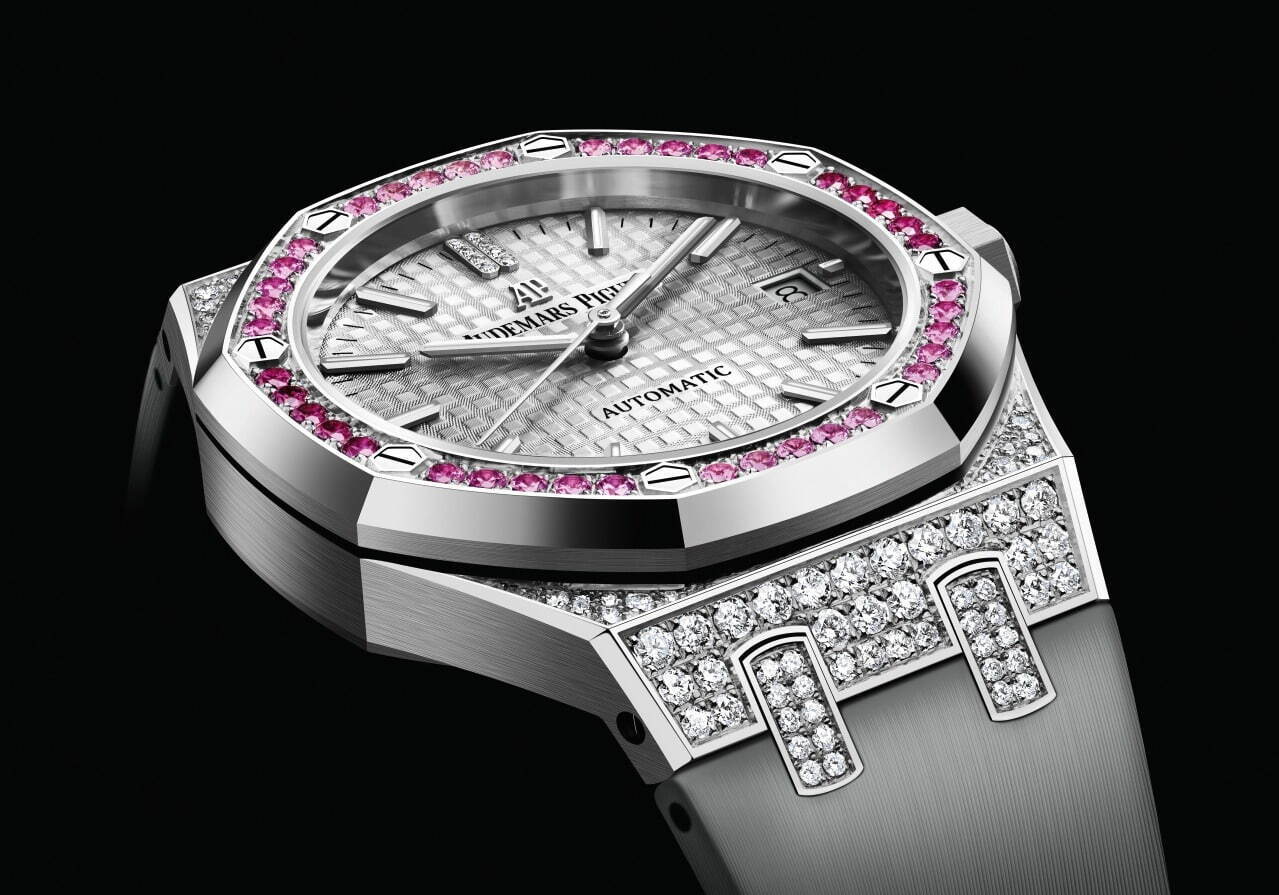 オーデマ ピゲの新作腕時計、ダイヤモンドとカラフルなジェムストーンを配したゴージャスな2型｜写真6