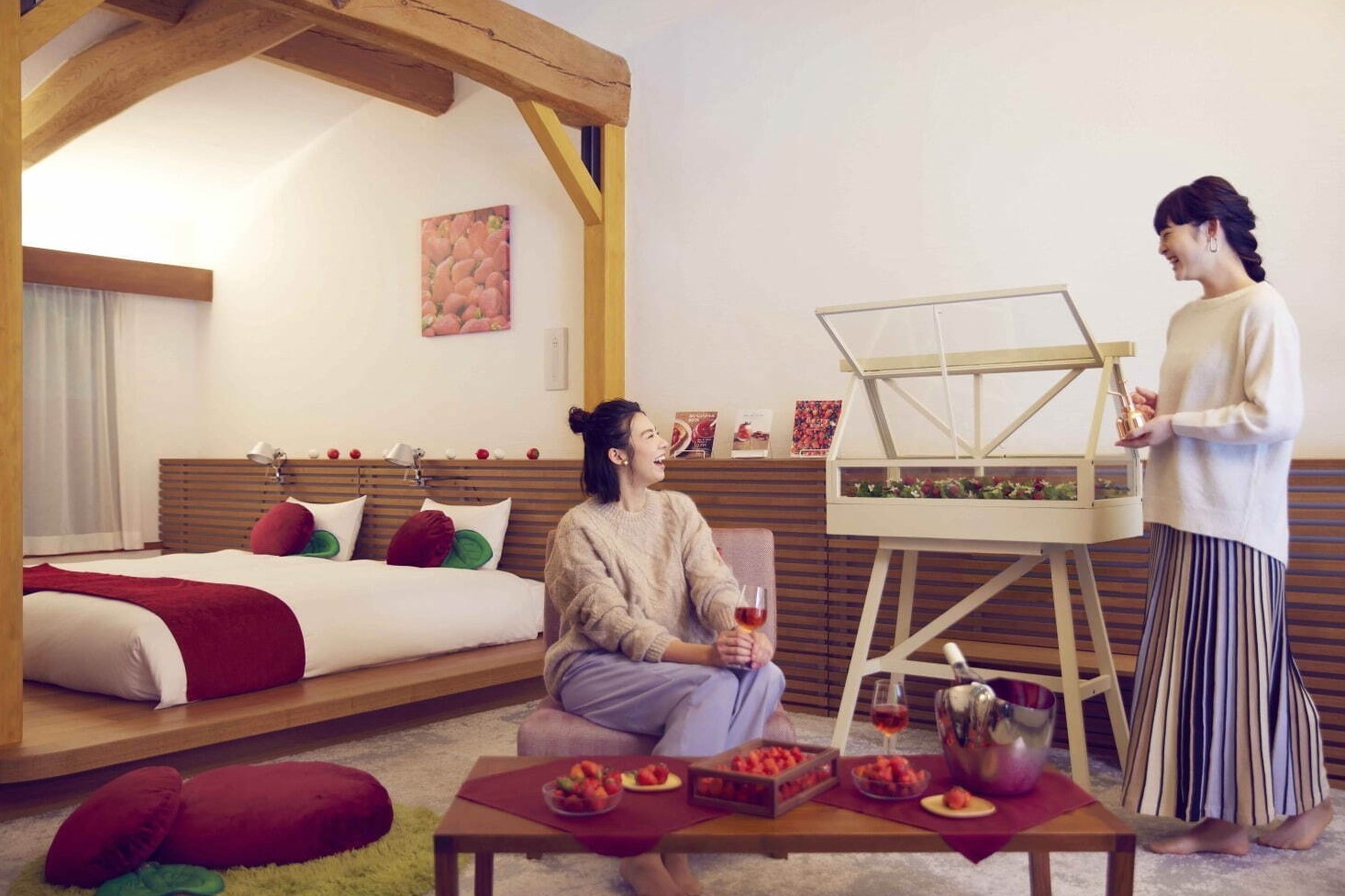 星野リゾート リゾナーレ那須「イチゴフルステイ」朝から晩までイチゴ尽くしの特別宿泊プラン