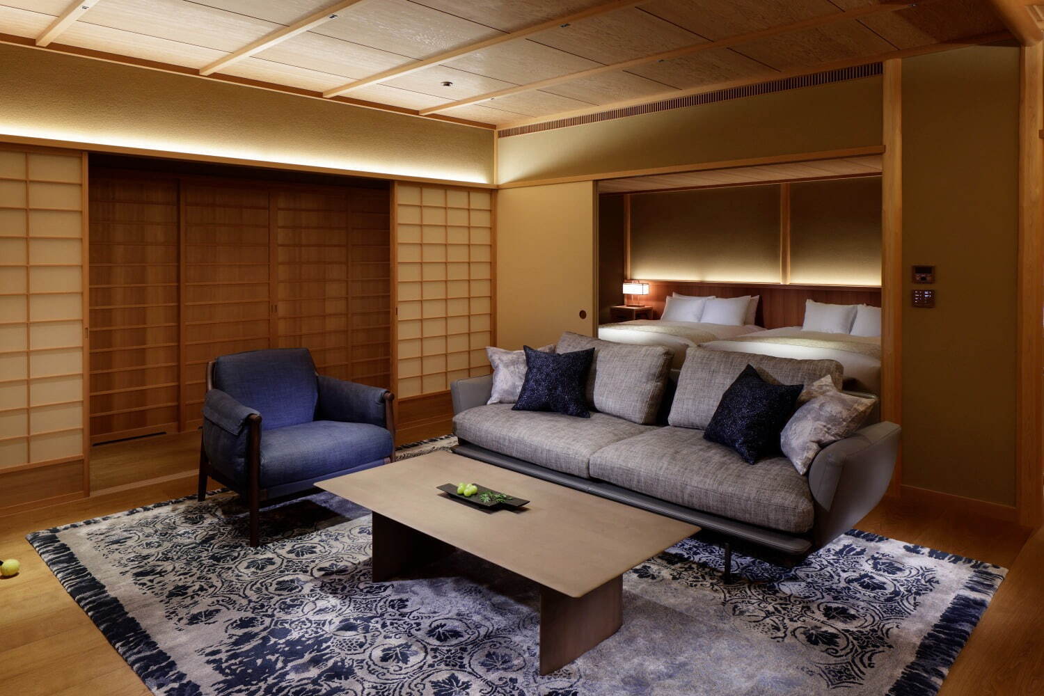ラグジュアリーホテル「眞松庵」京都に、山並みを望むテラス付き客室＆美しい庭を楽しむ浴室｜写真6