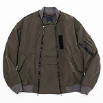 ミーンズワイルのMA-1ジャケット、着脱可能なセンターパネルでデザイン＆シルエットを変化｜写真11