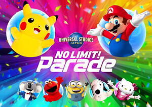 USJ“全員主役”の新パレード「NO LIMIT! パレード」パーク初登場のポケモンやマリオも参加｜写真1