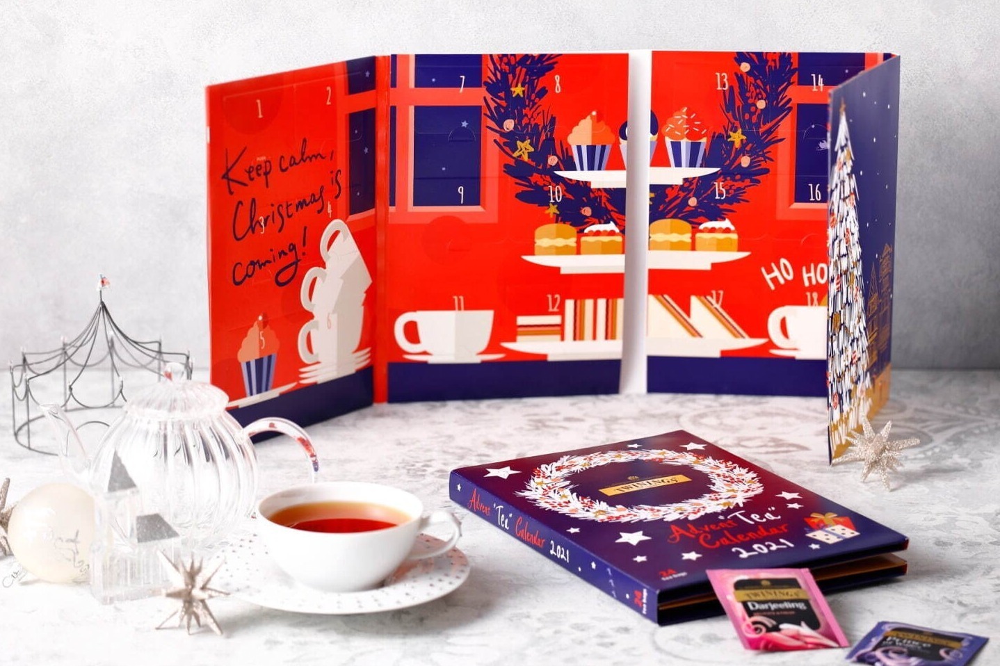英国王室御用達トワイニング“紅茶”のアドベントカレンダー、王道アールグレイや爽やかミントティー