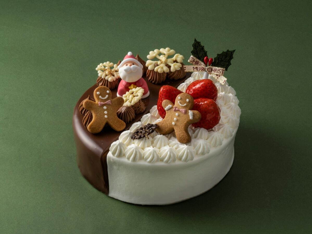 大阪新阪急ホテル21年クリスマスケーキ、キャンプするサンタを描いた“ストーリー仕立て”のケーキ｜写真4