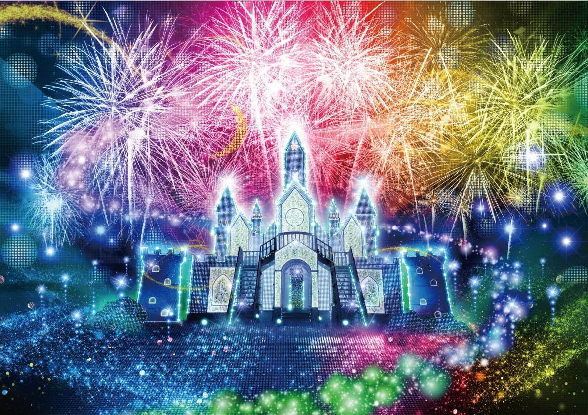 あしかがフラワーパーク 花と光 のイルミネーションイベント 咲き始めから舞い散るまで花の一生を表現 ファッションプレス