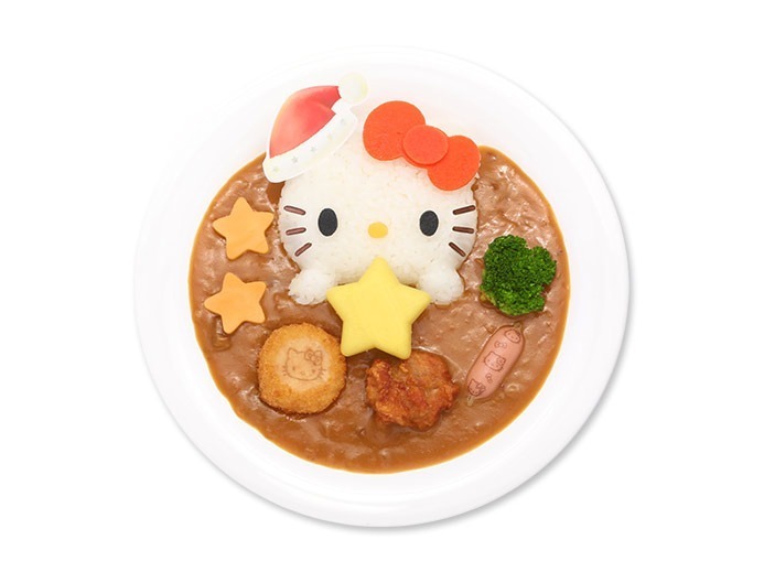 Merry Christmas☆キティのからあげスターカレー 1,400円