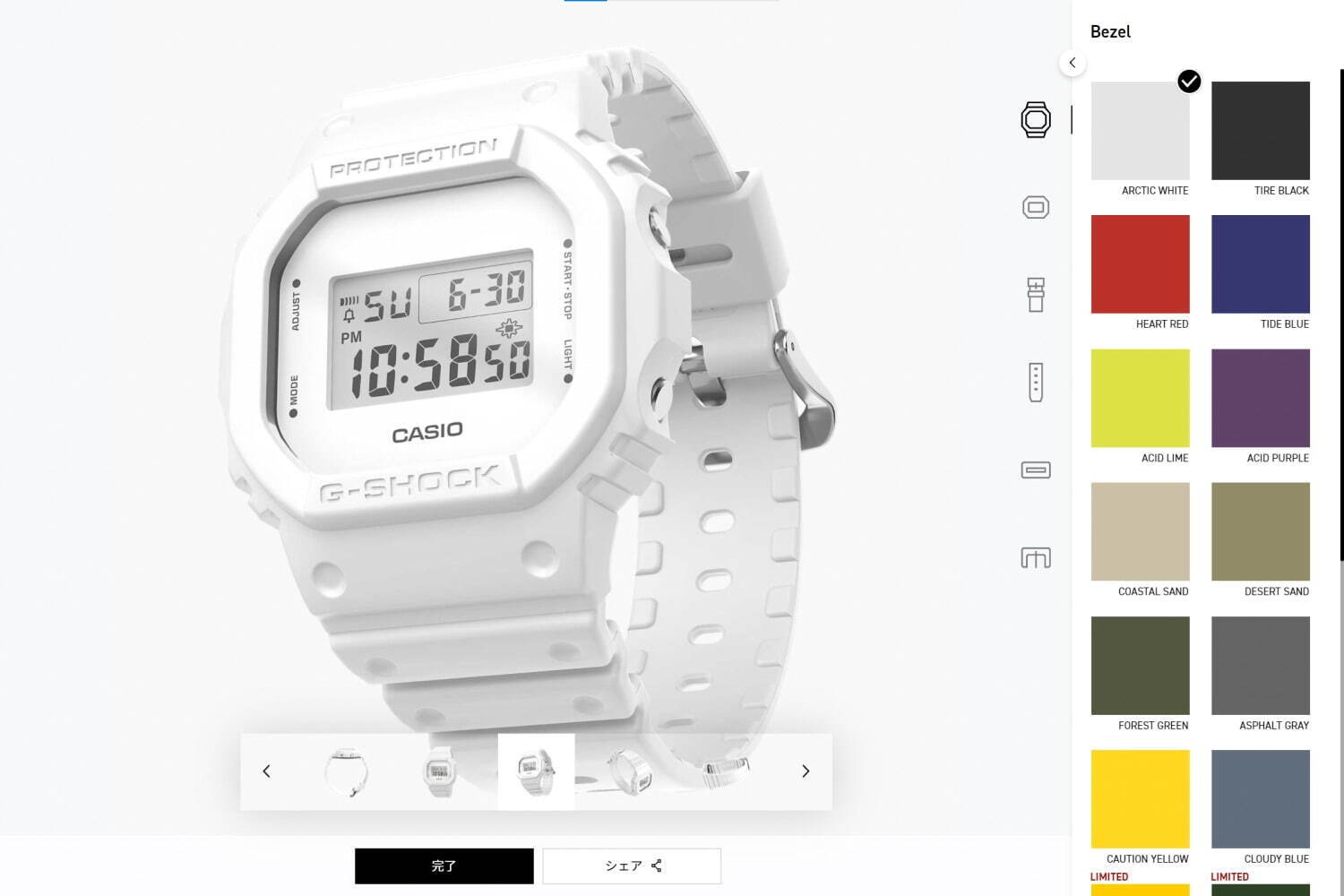 G-SHOCKから初期カラーを再現した復刻モデル、ブランド初の