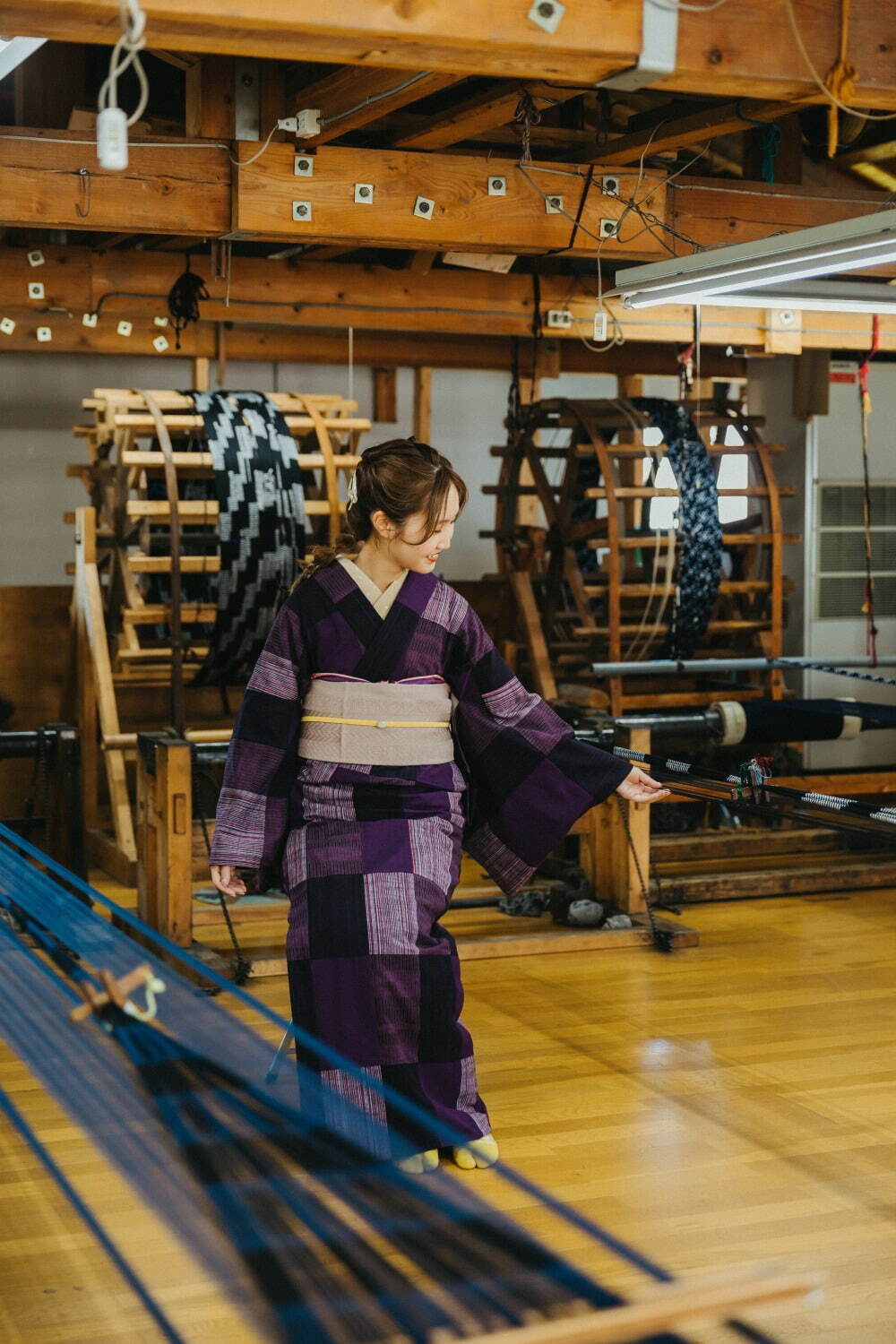 キモノ バイ ナデシコ(KIMONO by NADESHIKO) パッチワークきもの｜写真9