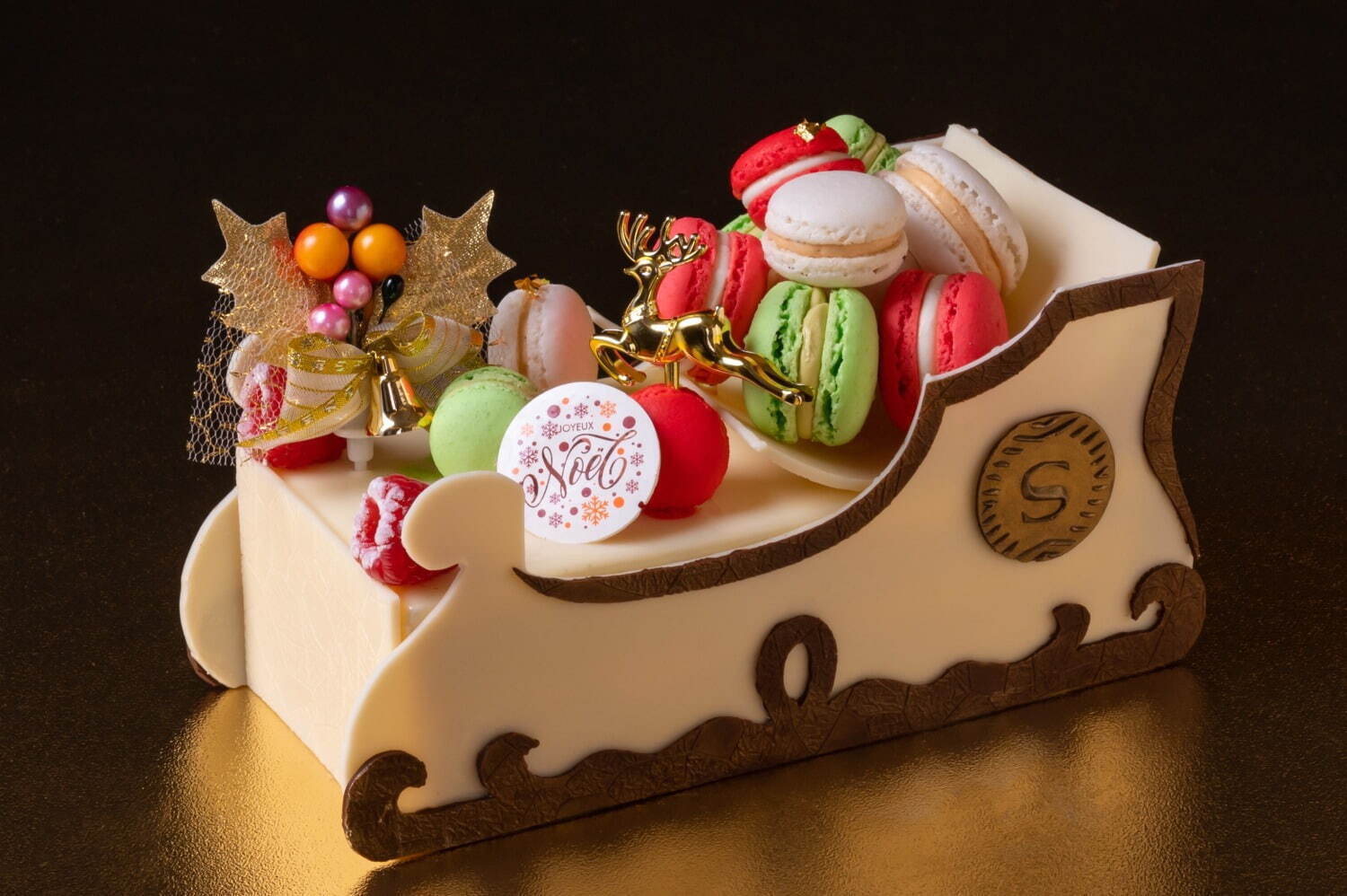クリスマスケーキ2021年特集＜横浜人気ホテル＞苺たっぷり高級ショートケーキやリース型チョコケーキ｜写真8
