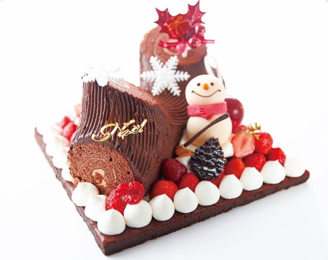 クリスマスケーキ2021年特集＜横浜人気ホテル＞苺たっぷり高級ショートケーキやリース型チョコケーキ｜写真2