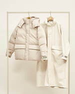 エミ×ヘリーハンセン、上品カラーの高機能ダウンジャケット＆レインコート｜写真1