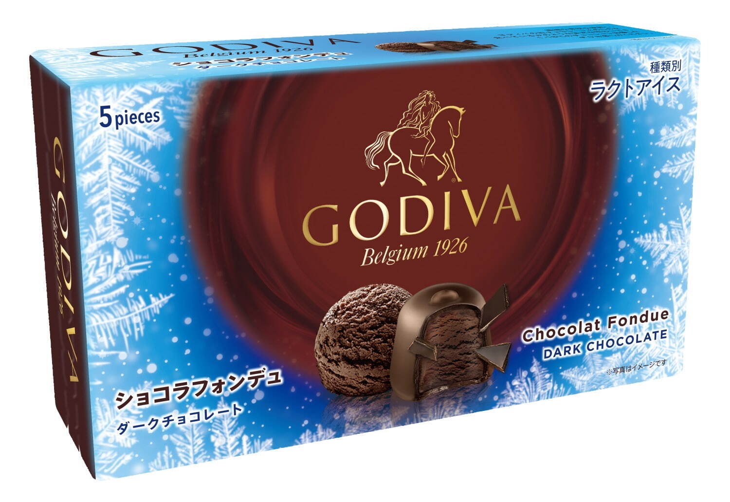 ゴディバ新アイス「ショコラフォンデュ ミルクチョコレート