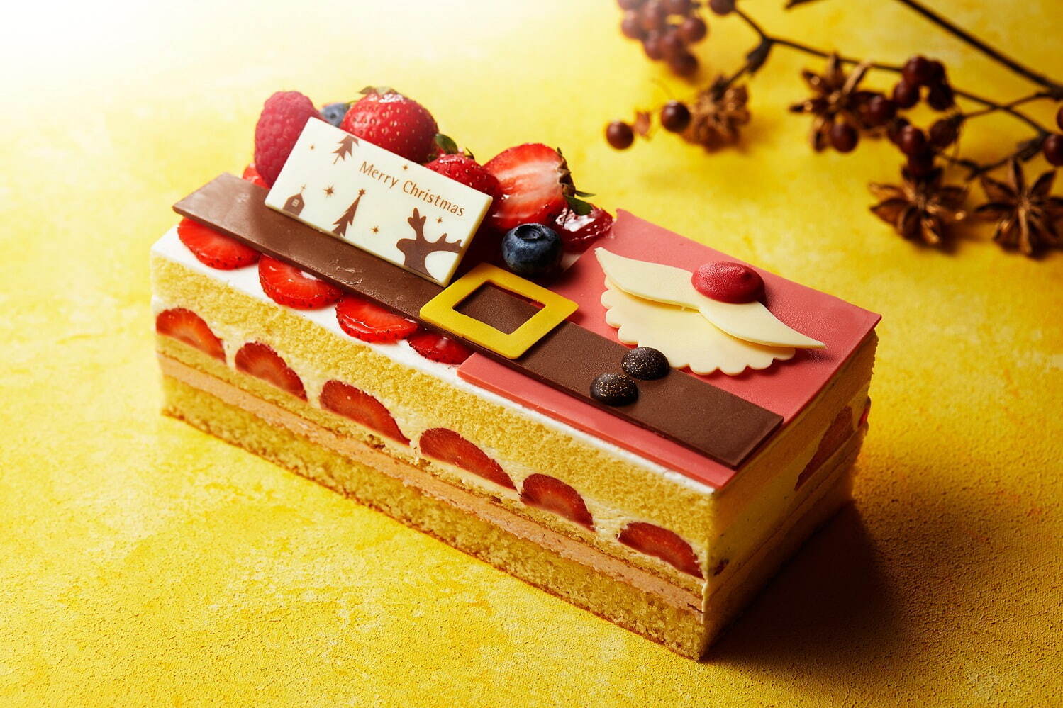 「インターコンチネンタルホテル大阪 ストロベリークリスマスショートケーキ」4,500円