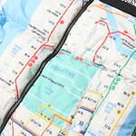 ファーストダウン×アトモス、東京＆NYの地下鉄路線図柄ダウンジャケット - リバーシブル仕様で｜写真15