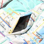 ファーストダウン×アトモス、東京＆NYの地下鉄路線図柄ダウンジャケット - リバーシブル仕様で｜写真17