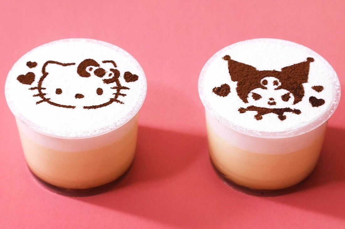 サンリオ「ハローキティ・クロミ」デザインの“なめらかプリン”がパステルから、東武池袋限定で