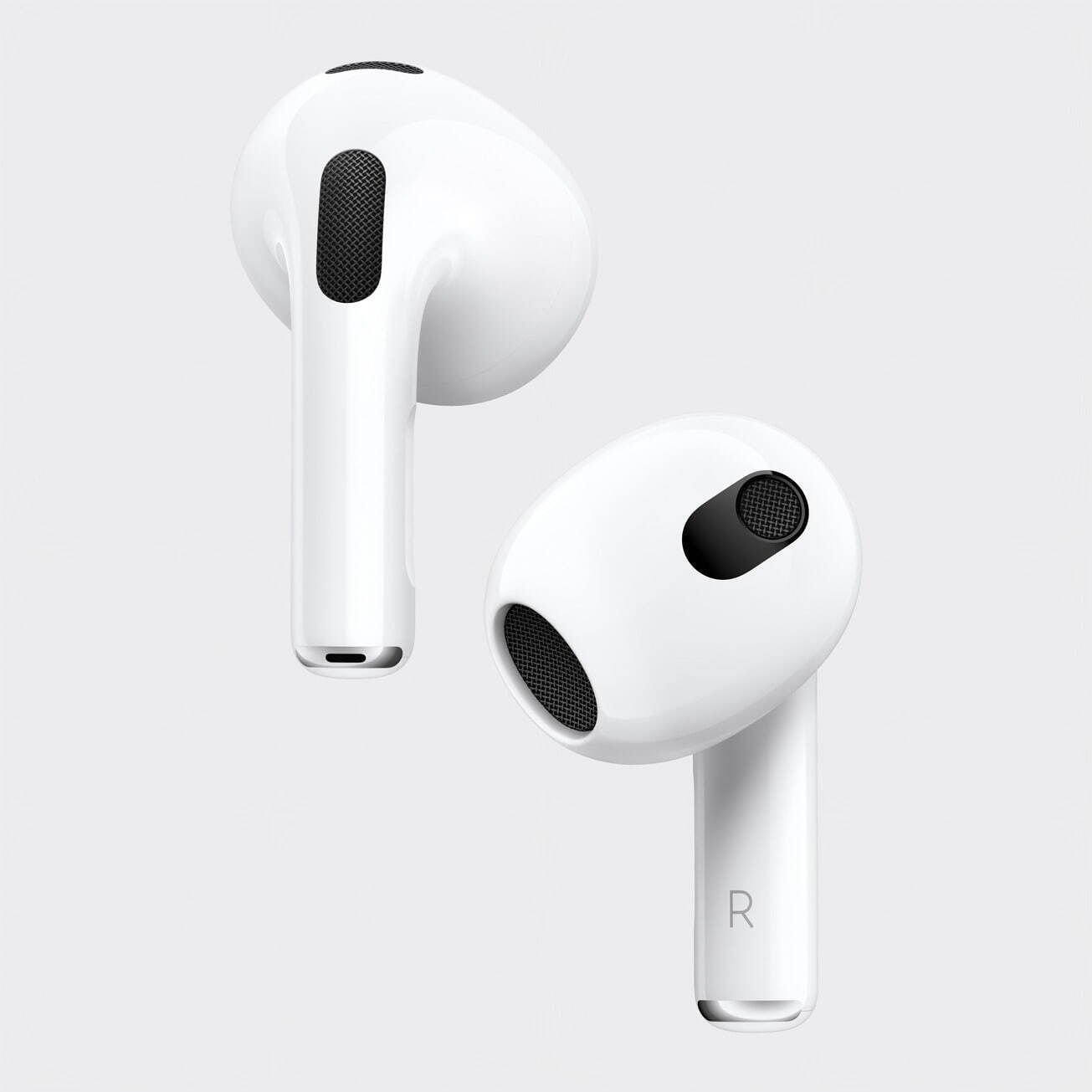 アップルの第3世代「AirPods」空間オーディオ対応、新デザインでフィット感UP｜写真1