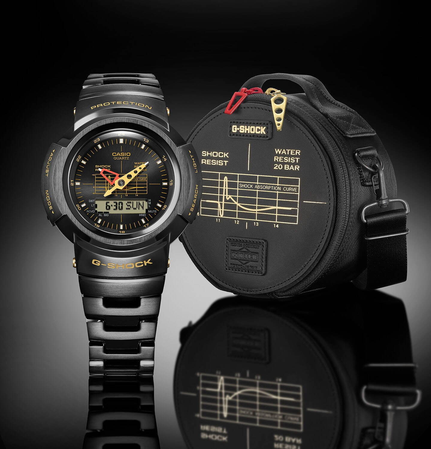 ジーショック(G-SHOCK), ポーター(PORTER) AWM-500｜写真8