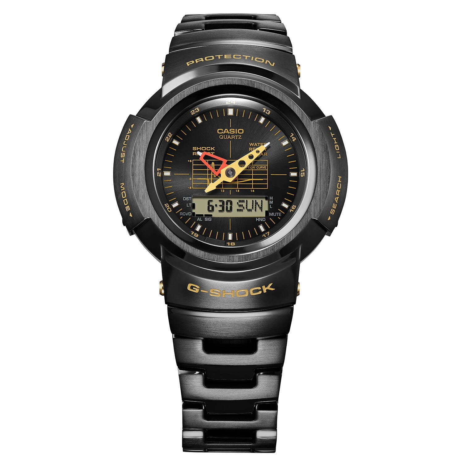 フルメタルG-SHOCK「AWM-500」にポーターとのコラボモデル