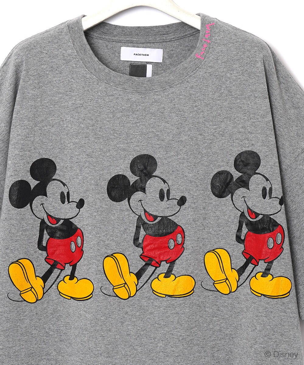 ファセッタズムのディズニー「ミッキーマウス」Tシャツ