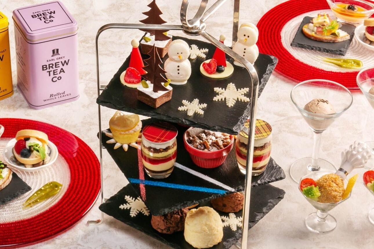 クリスマス｜新横浜プリンスホテルのクリスマスアフタヌーンティー、紅茶ブランドのブリューティーカンパニーとコラボ