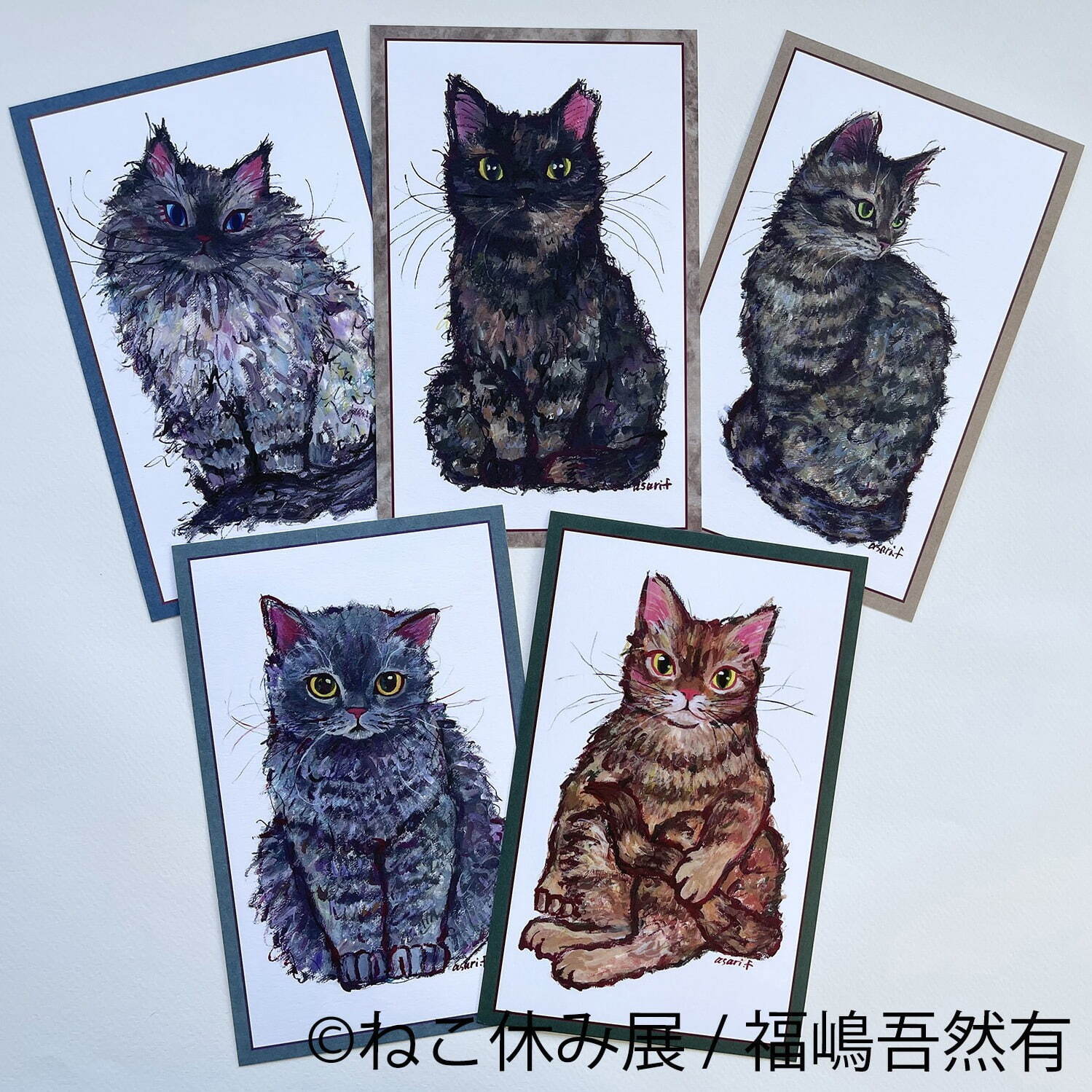 猫の合同写真展「ねこ休み展」福岡で約1年ぶり開催、癒しの猫写真など200点以上＆猫グッズも｜写真17