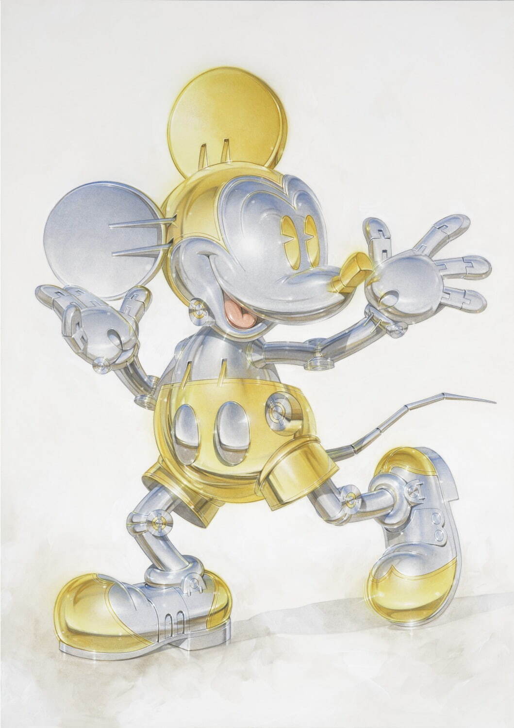 designed by Hajime Sorayama
nanzuka
「Mickey Mouse Now and Future」展 渋谷パルコ会場より