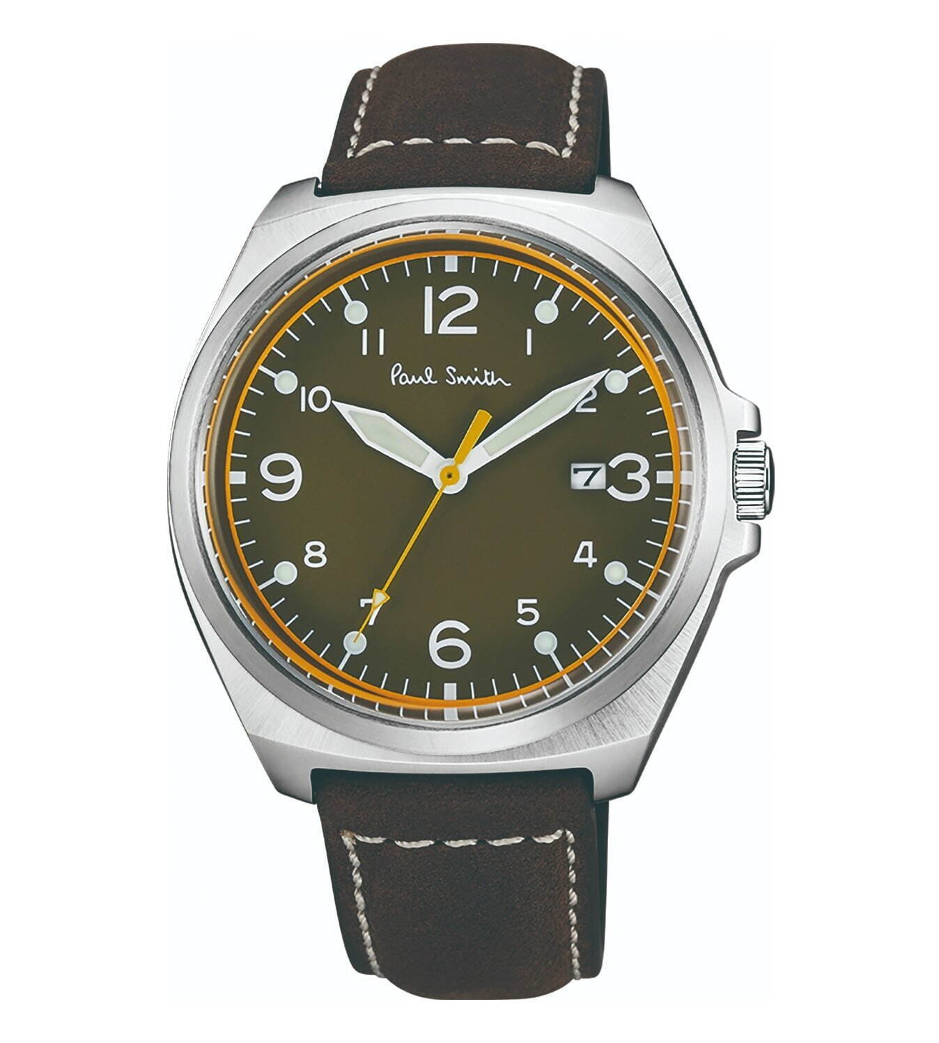 ポール・スミス「ランドローバー」着想の新作腕時計、ミリタリーカラー 