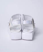 アンリアレイジ×ユナイテッド ヌード“プリズム”のように色が変わるサンダル、スマホのフラッシュに連動｜写真12