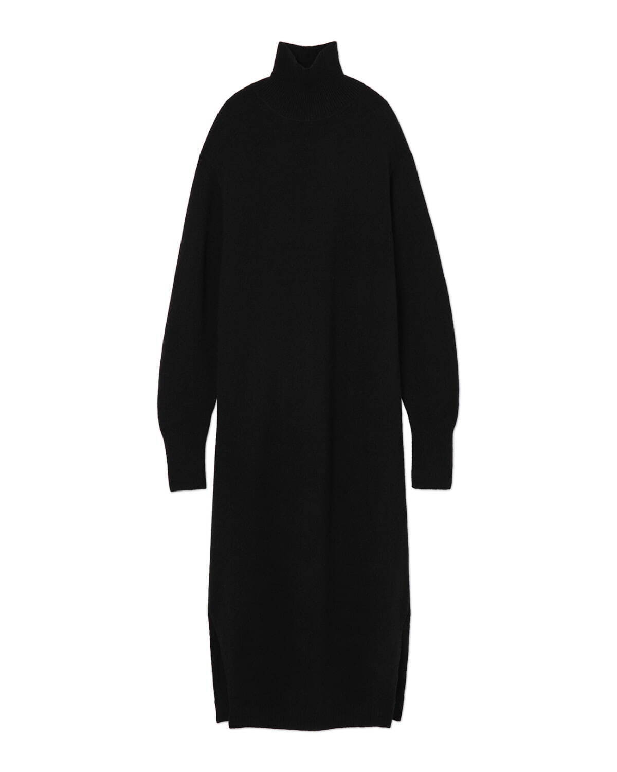 16 Basic Cashmere High Neck Knit Dress 139,700円