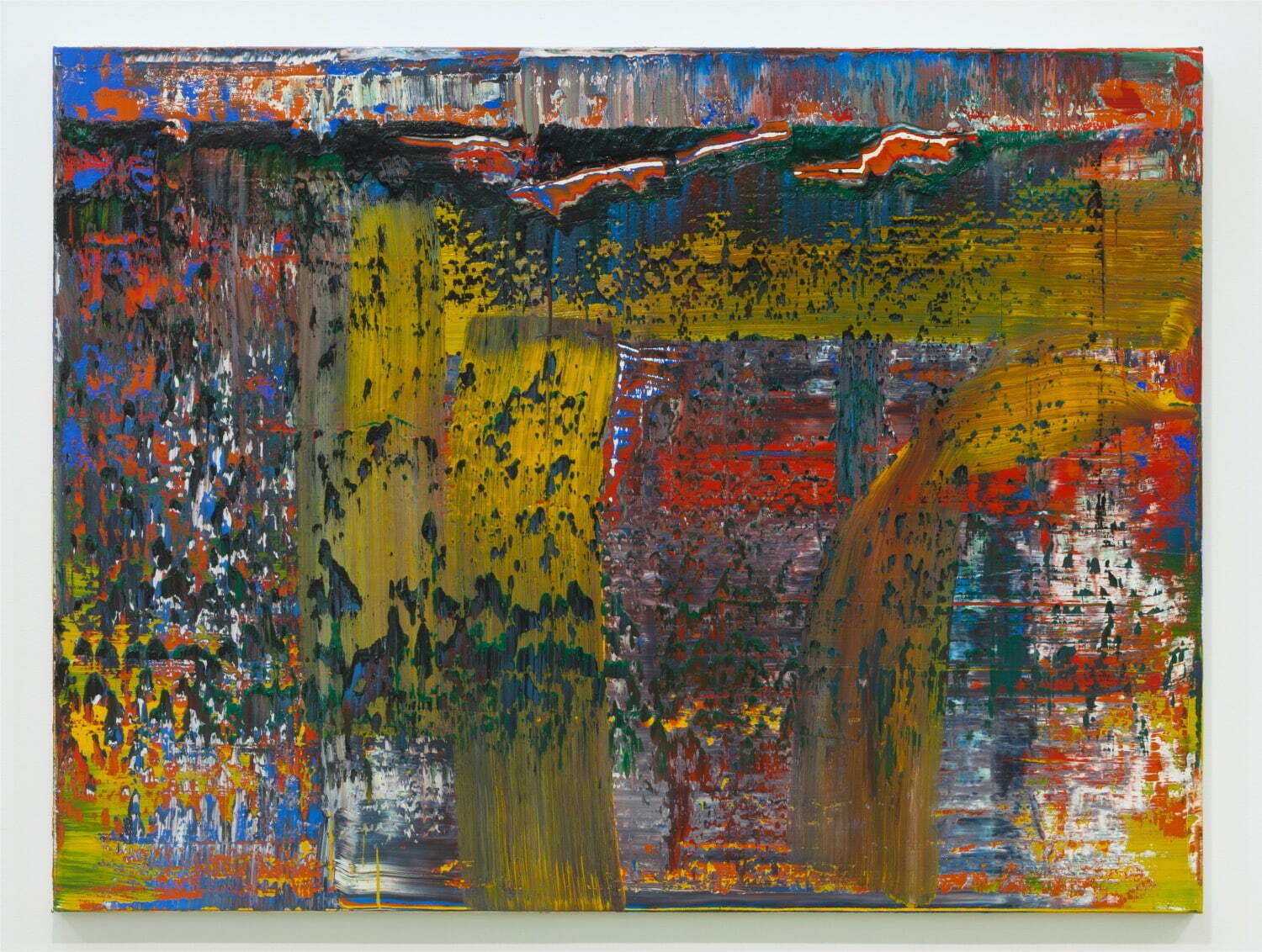 ゲルハルト・リヒター《ABSTRAKTES BILD (941-7)》2015年 92×122cm
© Gerhard Richter