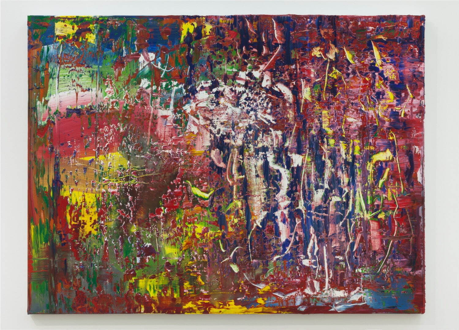 ゲルハルト・リヒター《ABSTRAKTES BILD (940-4)》2015年 92×122cm © Gerhard Richter