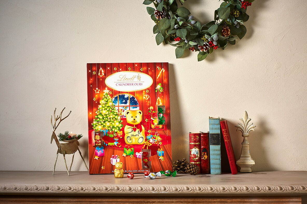 リンツのクリスマス限定テディベア型チョコ＆人気「リンドール」BOXなど、クリスマスケーキも - ファッションプレス