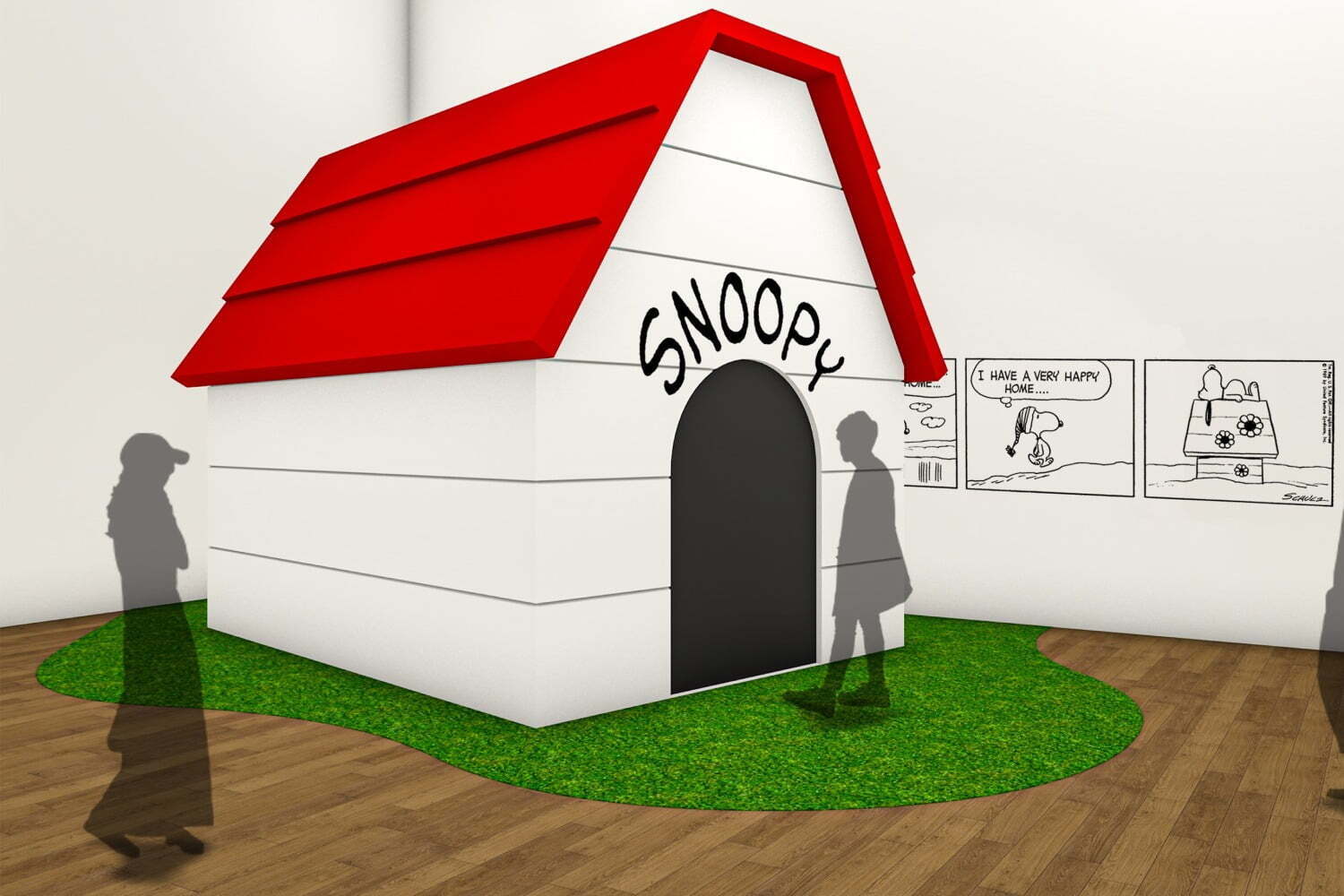 日本画家｜スヌーピーミュージアムに新“スヌーピーのドッグハウス” - 出入り自由＆限定フーディーの販売も