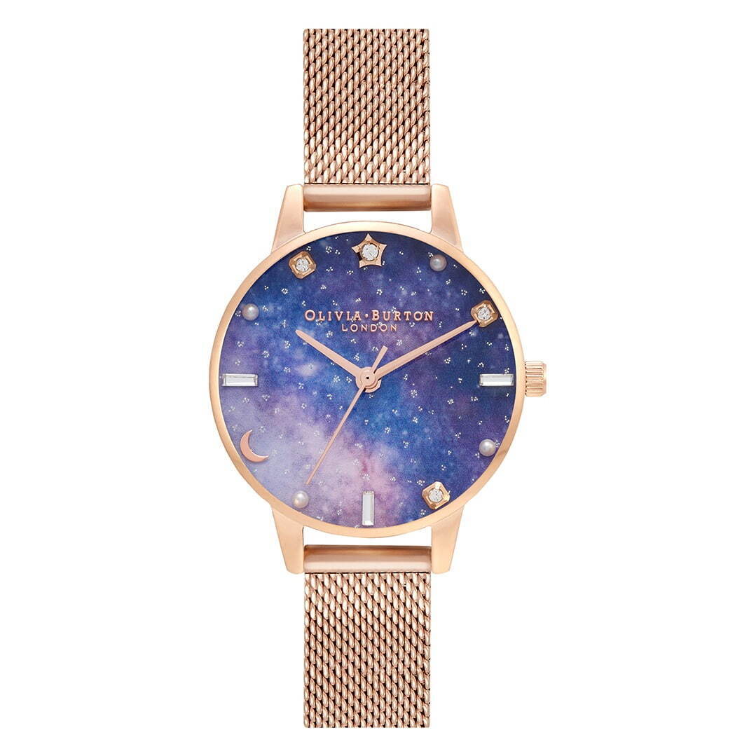 オリビア・バートンのクリスマスギフト、パステルカラーのクリスタルを配した腕時計＆ブレスレットのセット｜写真25