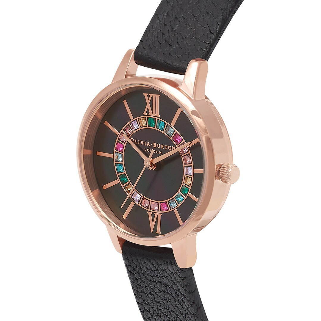 オリビア・バートンのクリスマスギフト、パステルカラーのクリスタルを配した腕時計＆ブレスレットのセット｜写真20