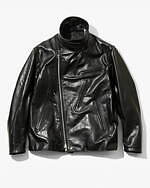 エンジニアドガーメンツ ダブルジップ ブルゾン　ライダース SCHOTT × ENGINEERED GARMENTS タフでラギッドなメイドインUSAの