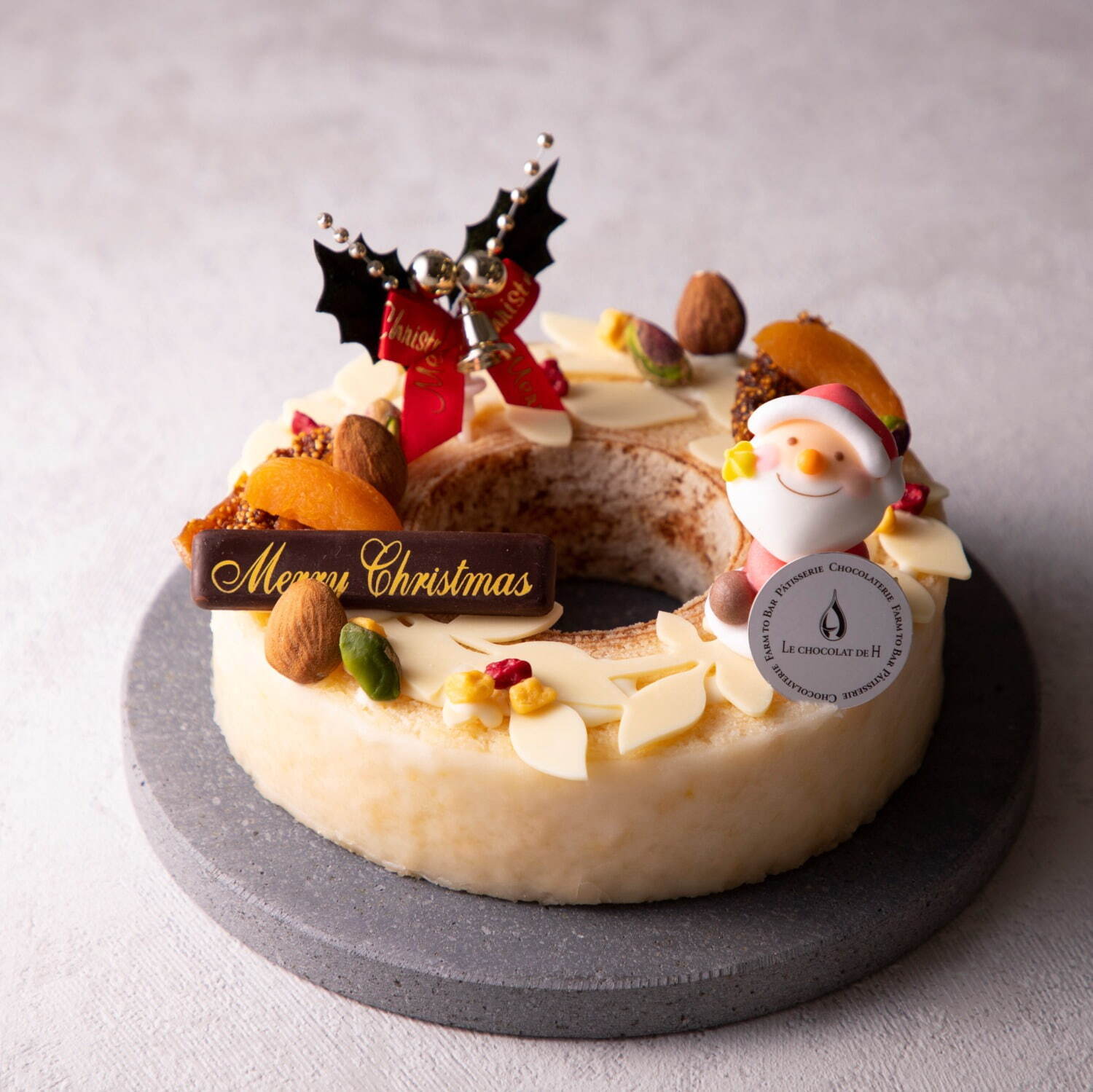 ル ショコラ ドゥ アッシュの2021年クリスマスケーキ、ピスタチオクリームの“ツリー”型ケーキなど｜写真10