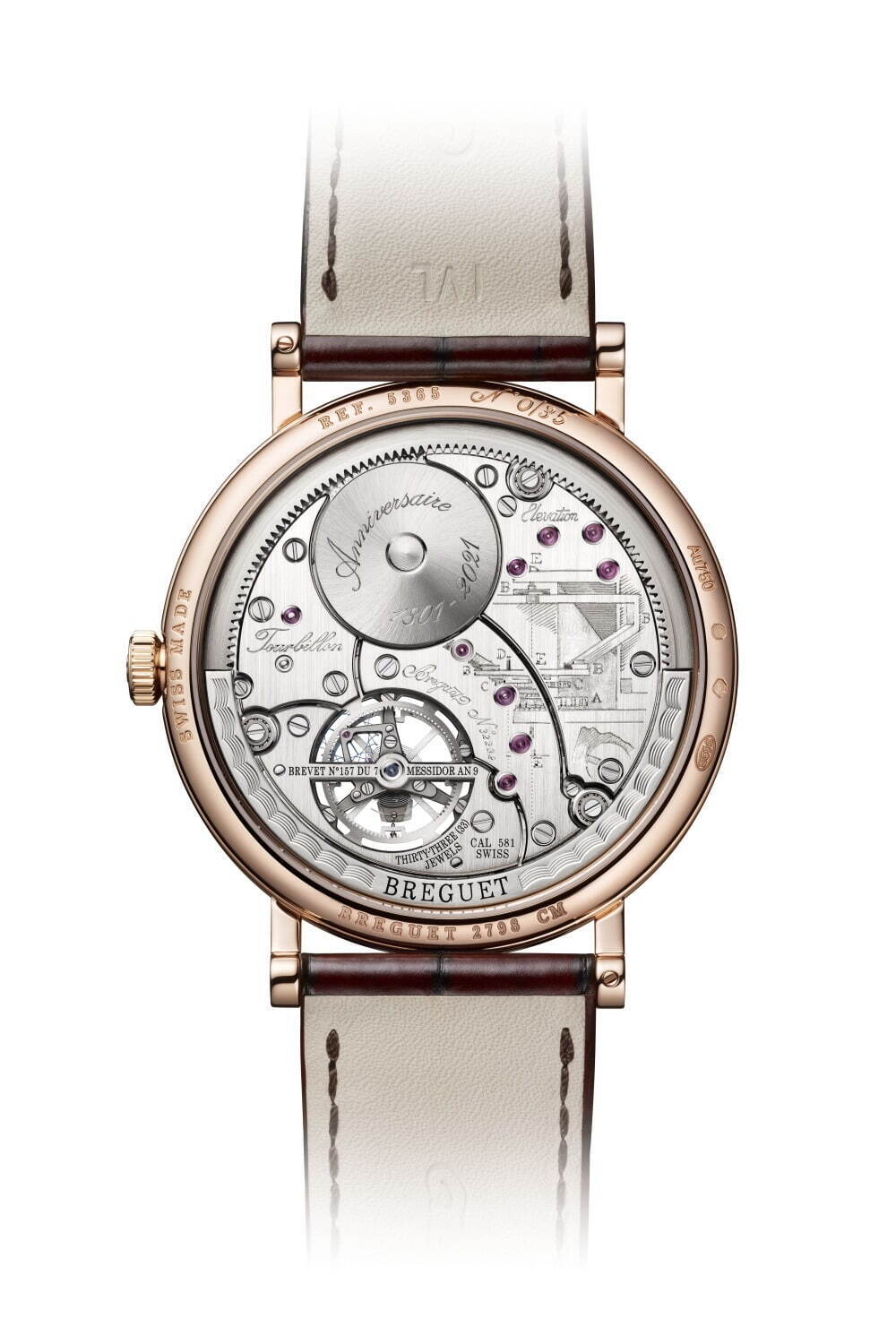 ブレゲの限定腕時計 - “創業者の発明”にオマージュ、精巧な“ギヨシェ彫り”を施したダイヤル｜写真2