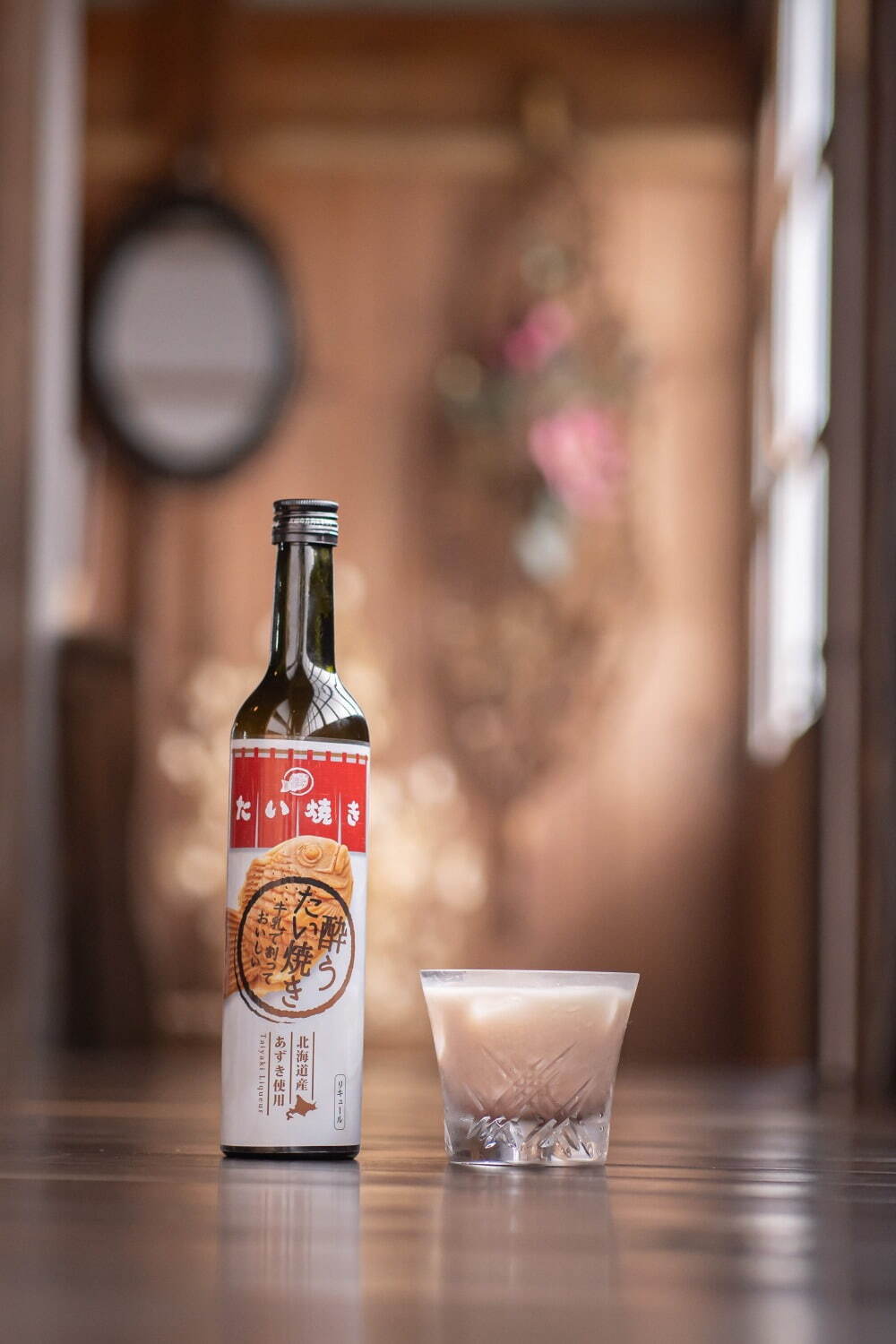「酔うたい焼き」薄皮感&あんこを感じる新感覚リキュール、ホットミルク割りで“焼きたてたい焼き”に|写真3