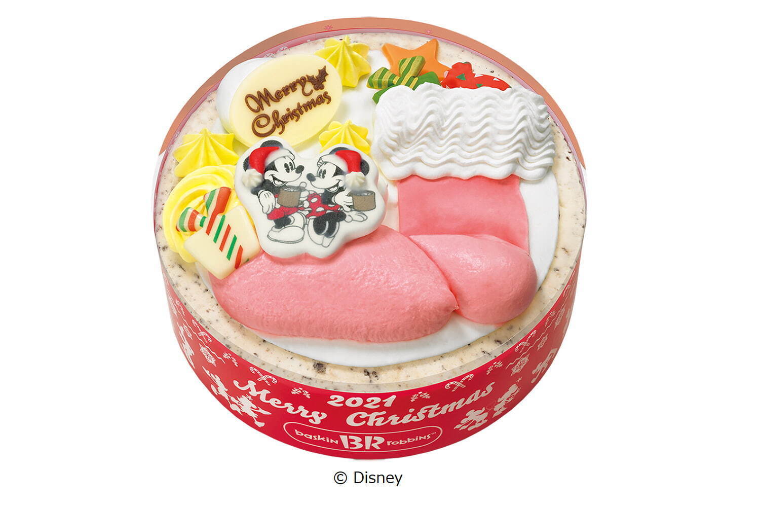 サーティワン「ミッキー＆ミニー」「ポケモン」「サンリオ」のクリスマスアイスケーキ2021年
