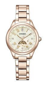 Maxi クロスモチーフ　時計 シチズン クロスシー】文字盤に“サクラ”を描いた限定ウォッチが