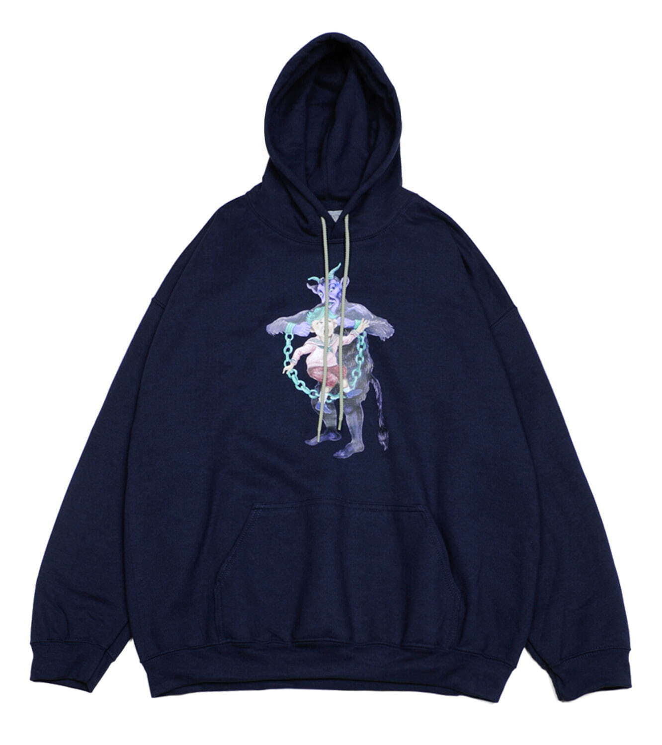 マダラニンゲン　Howl rabbit+logo embr sweat