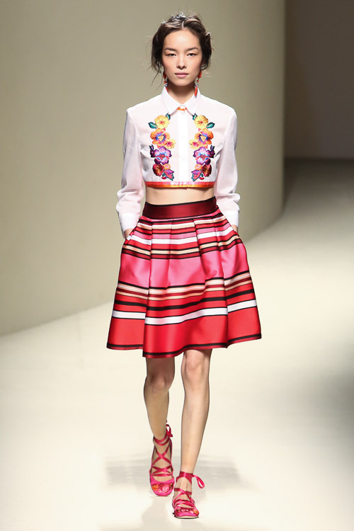 アルベルタ フェレッティ(ALBERTA FERRETTI) 2014年春夏ウィメンズコレクション シルエット - 写真11