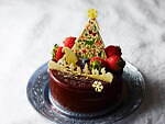 ポアール21年クリスマスケーキ、サンタ＆トナカイチョコで“デコレーション”体験できる限定ケーキ｜写真8