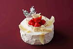 ウェスティン都ホテル京都21年クリスマスケーキ、“ホワイトクリスマス”イメージの苺ショートケーキ｜写真3
