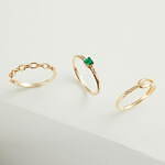 ヴイエー ヴァンドーム青山のクリスマスジュエリー、ラッキーチャームの“お守り”ネックレスやペアリング｜写真4