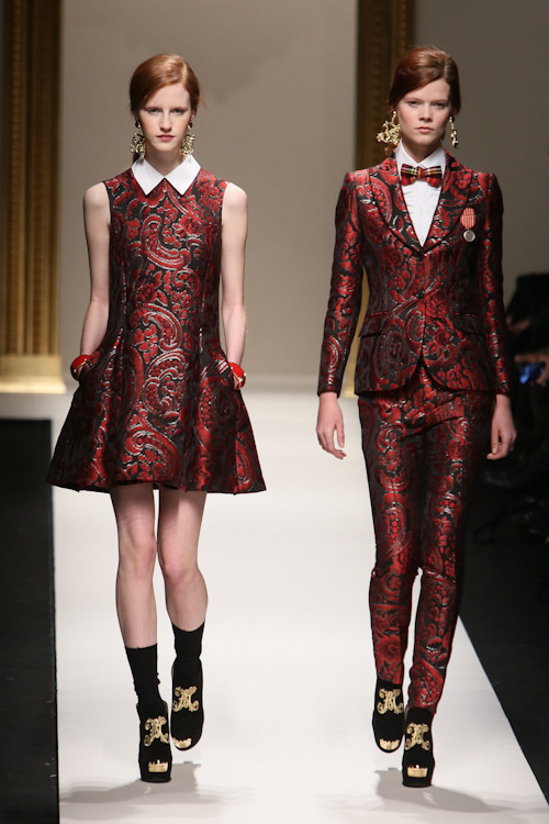 【ライブ配信】モスキーノ 2014年春夏コレクション コピー